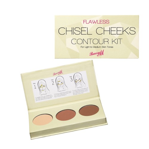 Barry M Chisel Cheeks Contour Kit (Light-Medium)